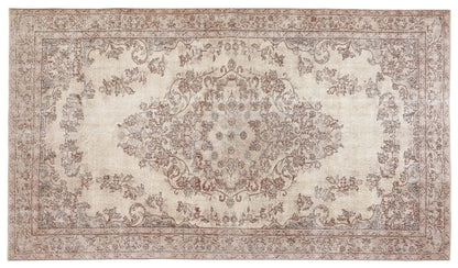 Faded Carpet rug, Handmade rug, Muted Rug, Oushak Vintage Turkish rug, Unique rug, Living room rug, Farmhouse decor, Antique RUG 5x8,10217
