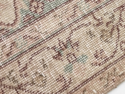 Faded Carpet rug, Handmade rug, Muted Rug, Oushak Vintage Turkish rug, Unique rug, Living room rug, Farmhouse decor, Antique RUG 5x8,10217