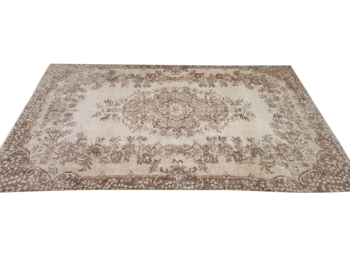 Antique rug, Turkish Area rug, Vintage Carpet, Hand knotted rug, Unique rug, Turkey rug, 6x9 Rug, Anatolia rug, Oushak Carpet rug, 10222