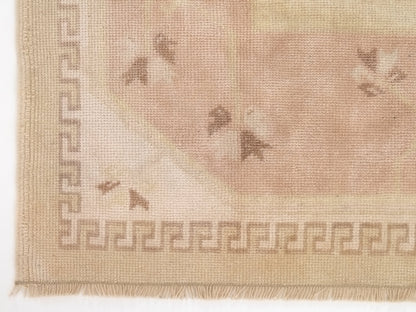 Vintage Rug 4x7, Turkish Rug, Oushak rug, Handmade rug, Pastel Turkish Rug, Bedroom rug, Area rug 4x7, Carpet rug, 10059