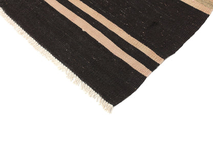 Vintage Kilim Rug 8x12, Farmhouse Brown Decor, Turkish Unique Kilim Rug, Area Faded Kilim Rug, Handmade Goat Hair Rug, Living Room Rug, 6067