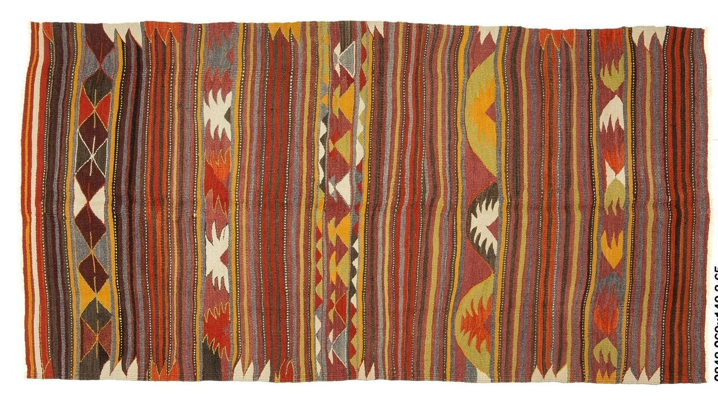 Kilim Rug 5x8, Turkish Handmade Kilim Rug, Living Room Rug, Rug Kilim, Vintage Kilim Rug, Area Kilim Rug, Bohemian Rug, Entryway Rug, 2848