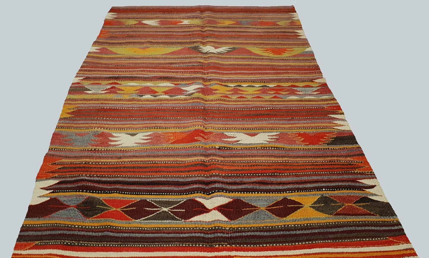Kilim Rug 5x8, Turkish Handmade Kilim Rug, Living Room Rug, Rug Kilim, Vintage Kilim Rug, Area Kilim Rug, Bohemian Rug, Entryway Rug, 2848
