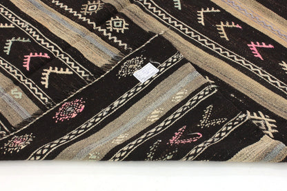 Turkish Kilim, Kilim Rug 5x7, Vintage Eclectic Kilim Rug, Handmade Bohemian Kilim Rug, Living Room Rug, Wool Rug, Rug Kilim,Area Kilim, 6066