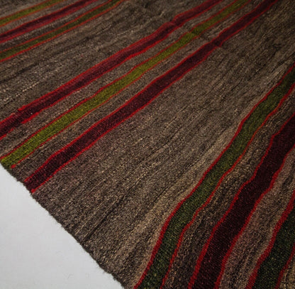Turkish Handmade Kilim Rug, Area Eclectic Kilim Rug, Vintage Bohemian Kilim Rug, Rug Kilim 5x8, Living Room Rug,Wool Rug, Anatolia Rug, 3763