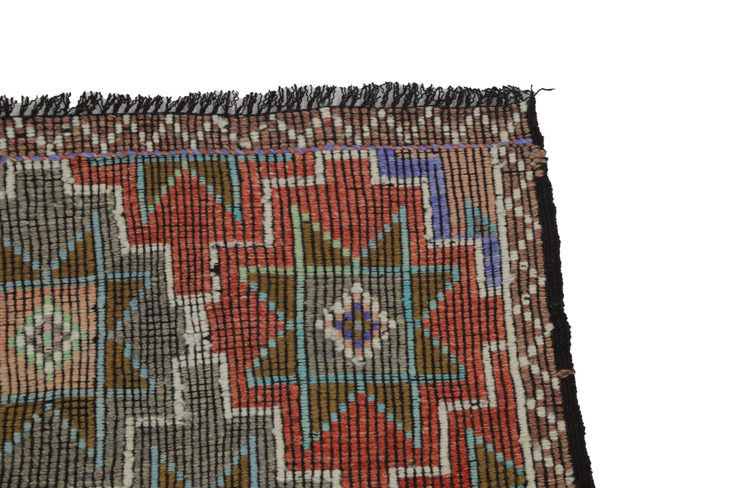 Kilim Rug 5x12, Handmade Antique Kilim Rug, Area Kilim Rug, Vintage Eclectic Kilim Rug, Bedroom Rug, Bohemian Rug, Turkish Kilim Rug, 8136