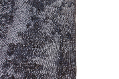 Overdye Blue Turkish Rug, Vintage Rug Distressed, Oushak Carpet Rug, Area Rug Floral 5x8, Contemporary ,Living Room, Handmade ,Rug,1202