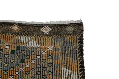 Kilim Rug 6x11, Handmade Rustic Kilim Rug, Vintage Kilim Rug, Area Primitive Rug, Bedroom Rug, Rug Kilim, Goat Hair Rug, Turkish Kilim, 8055