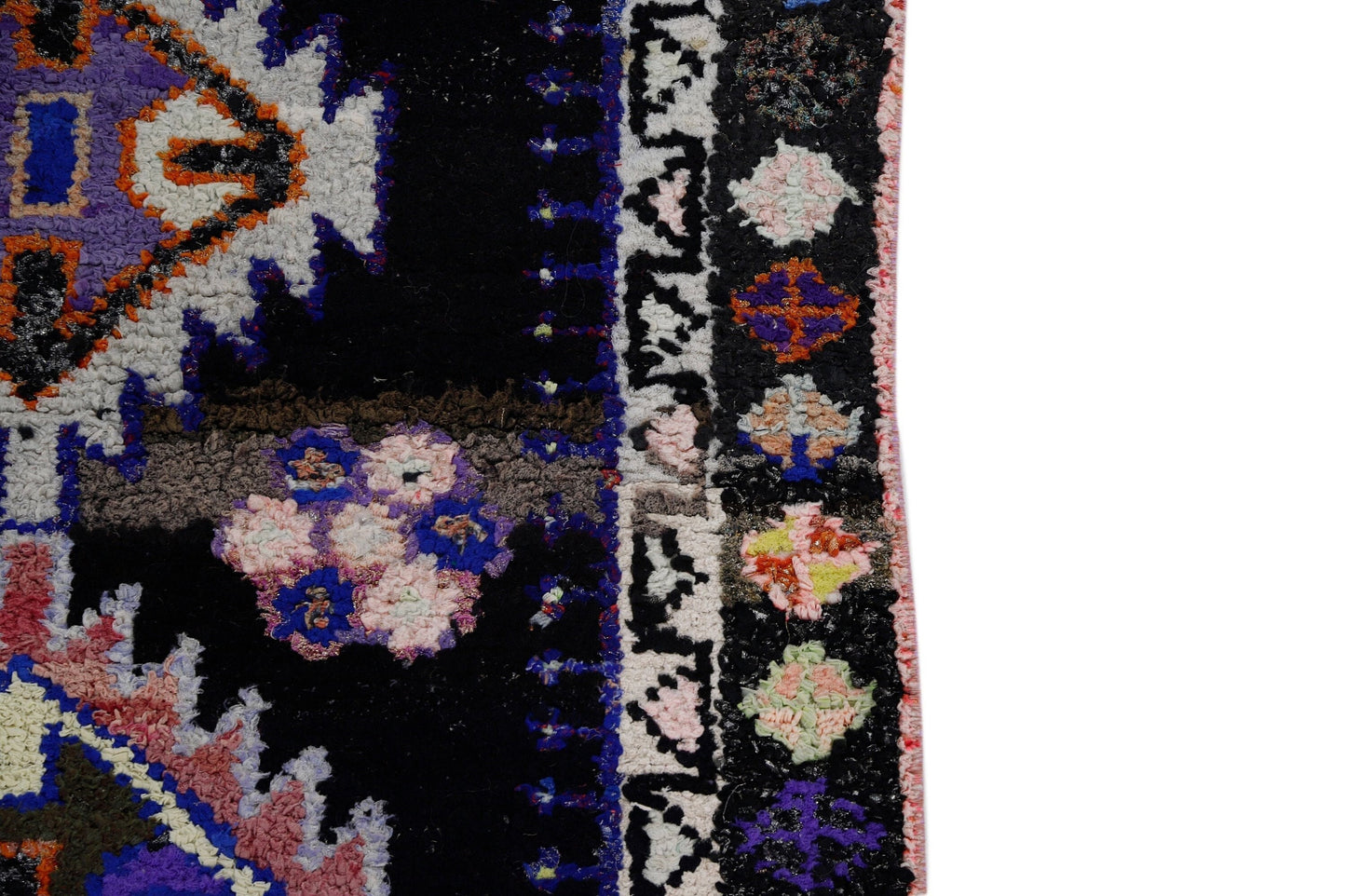 3x13 Long Floor Vintage Carpet Runner Rug, Turkish One of a kind Oushak Rug Runner, Scandinavian Decor, Kitchen rug, Hallway rug, 7224