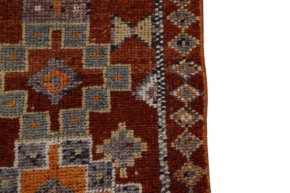 Runner rug, Turkish runner, Oushak runner, Vintage runner, Floor runner, Hallway rug, Kitchen rug, Handmade rug, Runner, Rustic rug,7210
