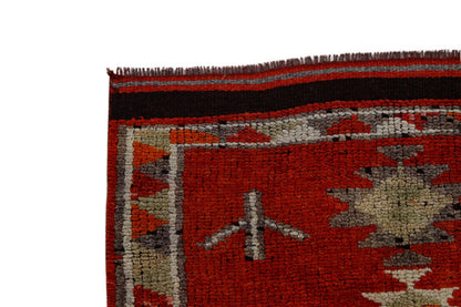 3x12 Hallway Runner Rug, Turkish rug runner, Vintage runner, Oushak runner, Kitchen rug, Corridor rug ,Floor runner, Stair rug, 7207