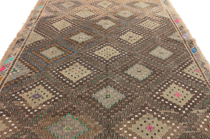 Rug Kilim 6x9, Turkish Faded Kilim Rug, Vintage Unique Kilim Rug, Kilim Rug, Area Kilim Rug, Bedroom Rug, Scandinavian Rug, Rug Kilim, 6268