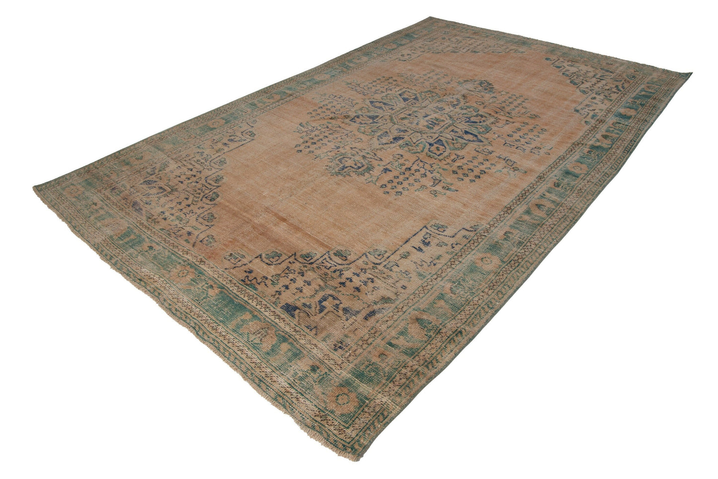 Antique Turkish rug,Distressed Oushak rug,Worn Area rug, 7x11 Large Oushak rug, Carpet rug, Vintage rug 7x11, Bohemian decor, 7724