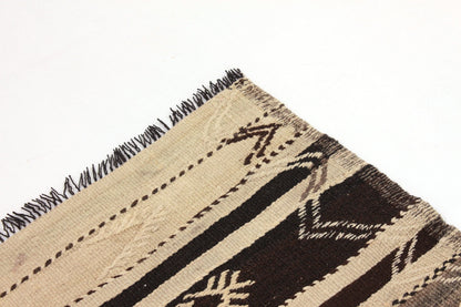 Handmade Kilim Rug, Vintage Kilim Rug, Turkish Eclectic Kilim Rug, Rug Kilim, Area Faded Kilim Rug, Living Room Rug, Kilim Rug 5x10, 6047