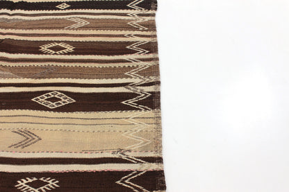 Handmade Kilim Rug, Vintage Kilim Rug, Turkish Eclectic Kilim Rug, Rug Kilim, Area Faded Kilim Rug, Living Room Rug, Kilim Rug 5x10, 6047