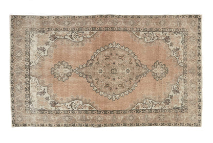 4x7 Turkish Area rug, Vintage rug, Turkey Oushak rug, Handmade Anatolian Rug, One of a kind Wool rug, Hand-knotted rug, Carpet rug, 8685