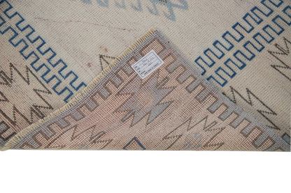 5x8 Area Anatolian Carpet rug, Coastal Turkish rug, OUSHAK TURKEY RUG, Vintage rug Neutral, Living room Rug ,Bedroom Turkish rug , 7305