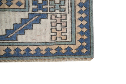 Navy blue Pink 6x9 TURKİSH RUG, Oushak rug, Vintage rug, Neutral rug, Anatolia rug, Living room rug, Unique rug, AreaRug 6x9, 7309