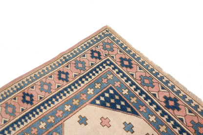 Turkish Vintage Oushak rug 6x8, Neutral rug, Faded rug, Handmade rug, Area rug, Pastel rug, Muted rug,Living room rug, Turkey rug ,6293