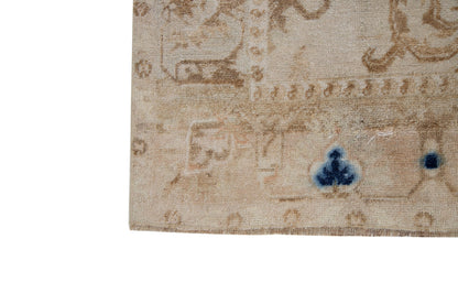 Pastel Kars Vintage Rug,Faded Turkish rug,Anatolian Mid-century Oushak Rug,Carpet rug,5'4x8'9 ft, 6x9 Area Pale Rug,Soft rug,Unique rug,7501