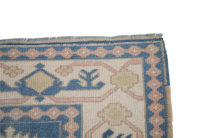 6x9 Rug, Turkish rug 6x9, Oushak Vintage Turkish rug ,Faded rug ,Muted rug, Tropical decor ,Living room rug ,Handmade rug, Bedroom rug7308