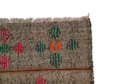 7x9 Turkish Vintage Kilim Rug, Boho Rug, Handmade Faded Kilim Rug, Kilim Rug, Contemporary Rug, Area Kilim Rug, Living room Rug, 8083