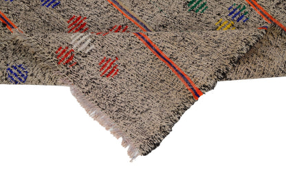 7x9 Turkish Vintage Kilim Rug, Boho Rug, Handmade Faded Kilim Rug, Kilim Rug, Contemporary Rug, Area Kilim Rug, Living room Rug, 8083