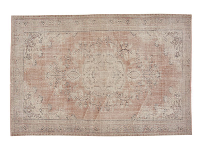 Turkish Rug, Vintage Rug, Oushak Rug, Handmade Rug, Area Rug, Neutral Rug, Bedroom Rug, Anatolia Rug, Turkey Rug, Carpet Rug, Rug 6x8, 12042