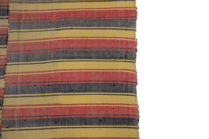 Boho Decor Rug, Kilim Rug 5x8, Turkish kilim Rug, Anatolia Rug Striped, Vintage Rug, Living room rug, Handmade Kilim Rug, Area Kilim, 7257