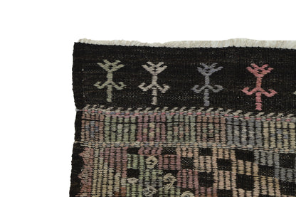 5x7 Rustic Kilim Rug, Modern Kilim Rug, Wool Kilim Rug, Handmade Kilim Rug, Turkish Vintage Kilim, Contemporary Decor, Area Kilim Rug, 8193