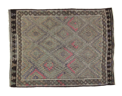 Kilim Rug 5x7, Turkish Kilim Rug, Vintage Unique Kilim Rug, Area Kilim, Handmade Kilim Rug, Decorative Rug, Scandinavian Decor, 8052