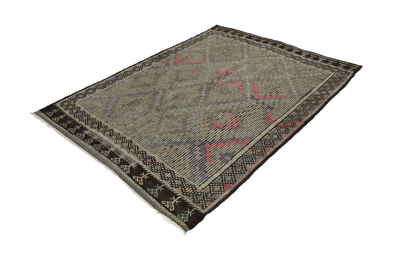 Kilim Rug 5x7, Turkish Kilim Rug, Vintage Unique Kilim Rug, Area Kilim, Handmade Kilim Rug, Decorative Rug, Scandinavian Decor, 8052