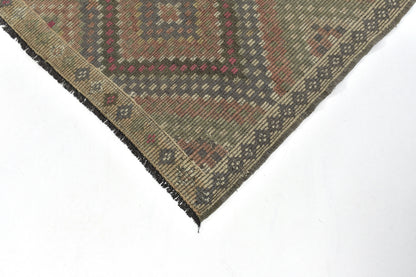 Kilim Rug 6x10, Area Kilim Rug, Turkish Kilim Rug, Vintage Kilim Rug, Handmade Kilim Rug, Rustic Rug, Primitive Rug, Living Room Rug, 4126