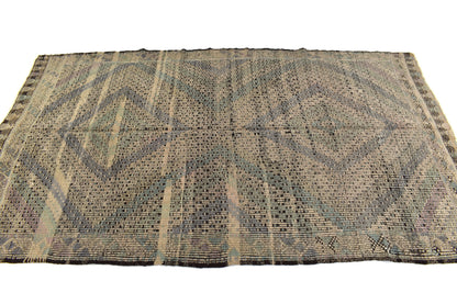 Turkish Kilim Rug, Vintage Kilim Rug, Handmade Kilim Rug,Beige Rug, Kilim Rug, Area Kilim Rug, Bedroom Rug, Unique Rug, Flat Weave Rug, 3179
