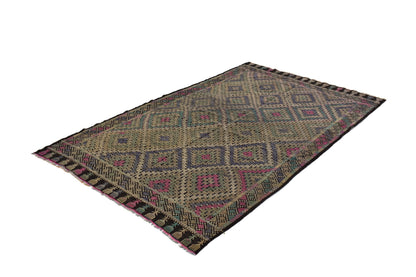 Scandinavian Decor, Kilim Rug, Turkish Rug, Vintage Rug 5x8, Turkish Kilim Rug, Living Room Rug, Bedroom Rug, One of a Kind, Rug Kilim, 3208