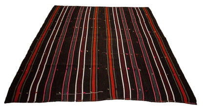 6x8 Kilim Rug, Vintage Turkish Kilim Rug, Eclectic Decor, Handmade Kilim Rug, Area Kilim Rug, Bohemian Rug, Bedroom Rug, Kid Room Rug, 4019