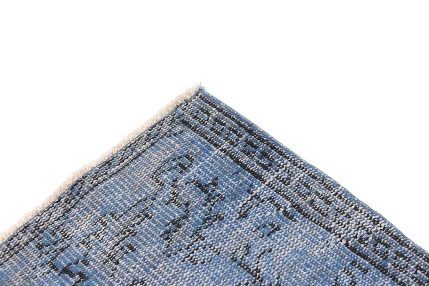 5x8 Rug,Turkish Rug Blue,Vintage Rug 5x8,Overdye Rug, Blue Rug 5x8, Handmade Carpet Rug, Coastal Decor, Living Room Rug