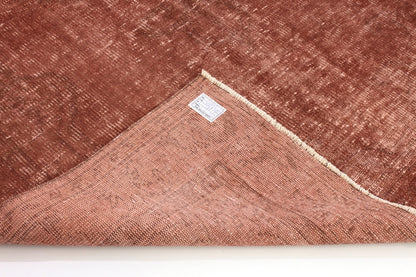 Brown Rug Overdyed 6x9 ,Turkish Vintage Rug,Wool Area Rug,Handmade Rug ,Living Room Rug, Farmhouse Decor, One of a kind Rug,3283