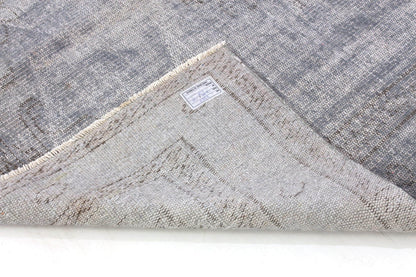 5x8 Turkish Vintage Area Gray Carpet Rug, Vintage Over dye Rug, Living Room Rug, Contemporary decor, Bedroom rug, Minimalist rug, 3323