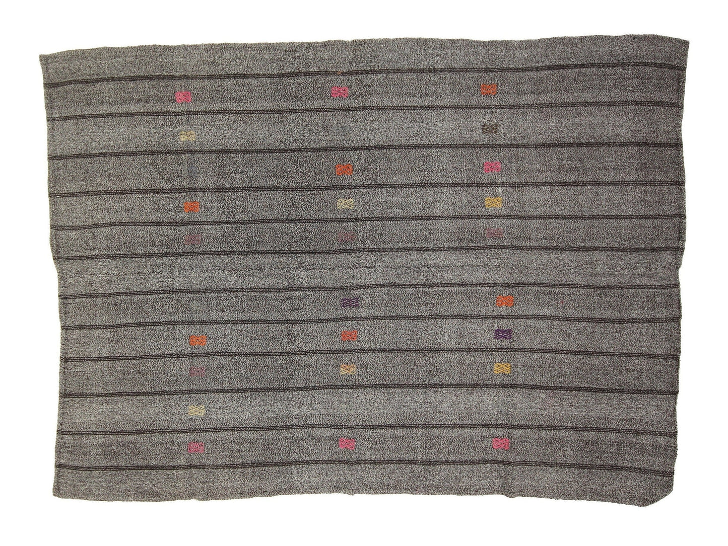 Kilim Rug 6x8, Turkish Kilim Rug, Vintage Kilim Rug, Area Kilim Rug, Gray Rug, Contemporary Decor, Rug Kilim, Handmade Kilim Rug, 4755
