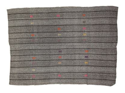Kilim Rug 6x8, Turkish Kilim Rug, Vintage Kilim Rug, Area Kilim Rug, Gray Rug, Contemporary Decor, Rug Kilim, Handmade Kilim Rug, 4755