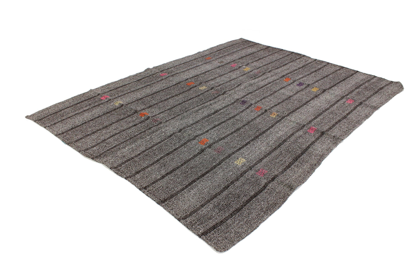 Kilim Rug 6x8, Turkish Kilim Rug, Vintage Kilim Rug, Area Kilim Rug, Gray Rug, Contemporary Decor, Rug Kilim, Handmade Kilim Rug, 4755