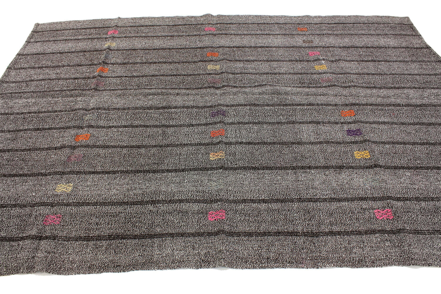 Kilim Rug 6x8, Turkish Kilim Rug, Vintage Kilim Rug, Area Kilim Rug, Gray Rug, Contemporary Decor, Rug Kilim, Handmade Kilim Rug, 4755