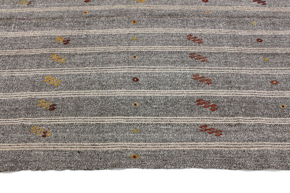 6x9 Kilim Rug, Beige Rug, Area Faded Kilim Rug, Turkish Vintage Kilim Rug, Bedroom Rug, Kilim Rug, Goat Hair Rug, Living Room Rug, 5564