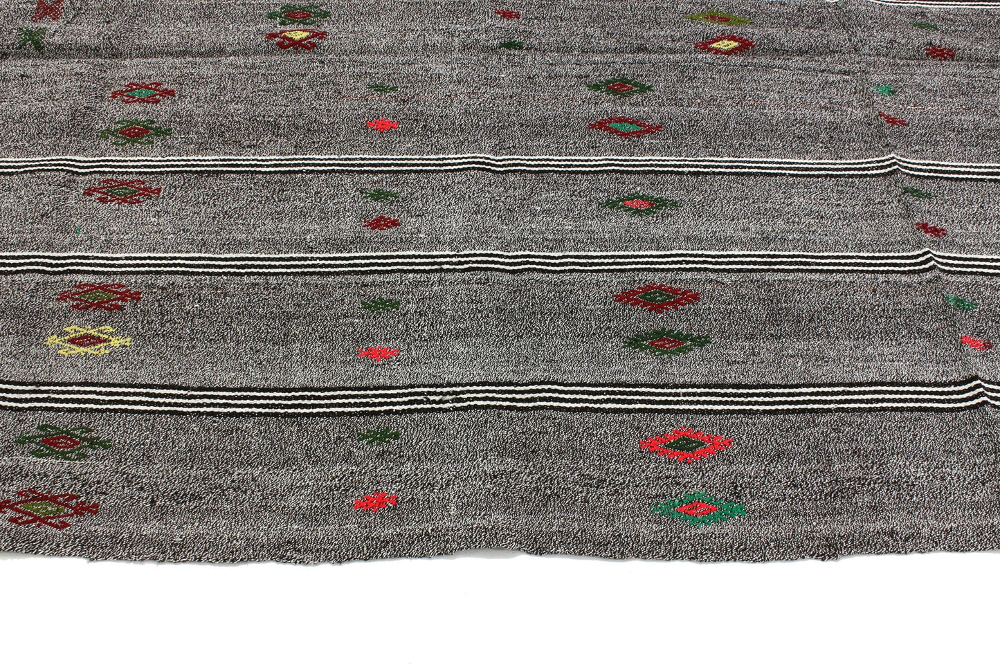 Kilim Rug, Turkish Kilim Rug, Vintage Kilim Rug, Area Kilim Rug, Rug Kilim, Gray Rug, Handmade Kilim Rug, Bedroom Rug, 4745