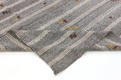 6x9 Kilim Rug, Beige Rug, Area Faded Kilim Rug, Turkish Vintage Kilim Rug, Bedroom Rug, Kilim Rug, Goat Hair Rug, Living Room Rug, 5564