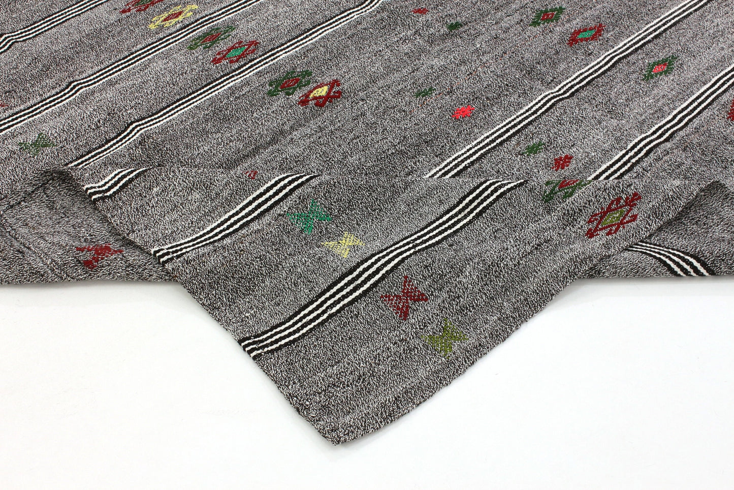 Kilim Rug, Turkish Kilim Rug, Vintage Kilim Rug, Area Kilim Rug, Rug Kilim, Gray Rug, Handmade Kilim Rug, Bedroom Rug, 4745