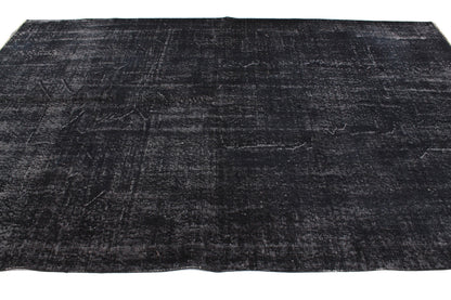 5x8 Rug, Turkish Rug 5x8, Vintage Rug, Handmade Rug, Area Rug, Modern Carpet Rug, Office Rug, 6x8 Turkish Rug ,Black Rug,3324