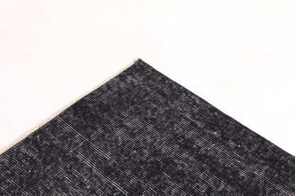 5x8 Rug, Turkish Rug 5x8, Vintage Rug, Handmade Rug, Area Rug, Modern Carpet Rug, Office Rug, 6x8 Turkish Rug ,Black Rug,3324