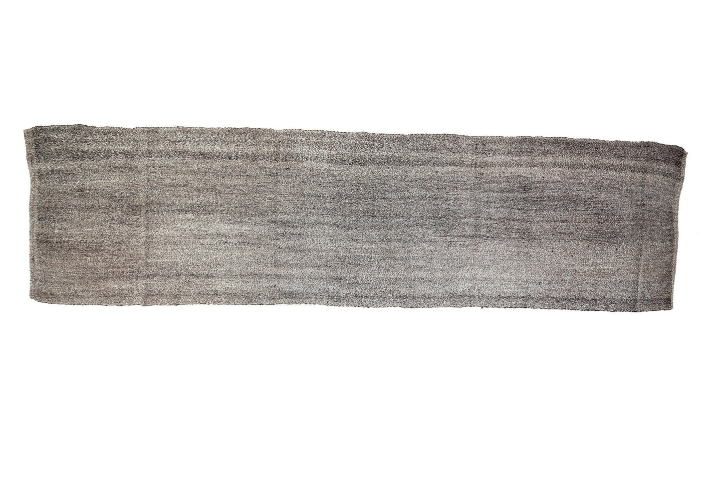 Turkish Kilim Runner, Gray Kilim Runner Rug 3x12,  Handmade Hallway Rug, Minimalist Rug, Floor Runner, Rug Runner Grey, 6700